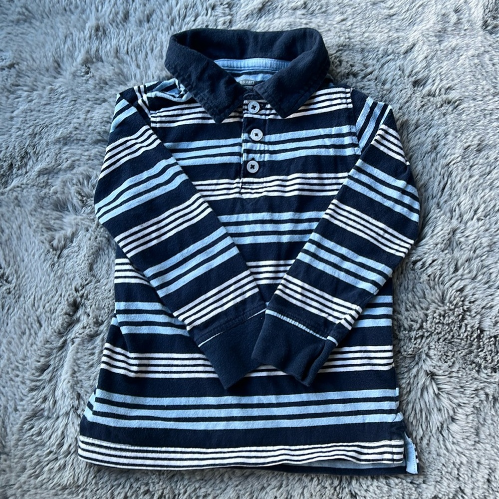 Old Navy Long Sleeved Striped Top